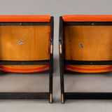 2 vintage casala cantilever chairs