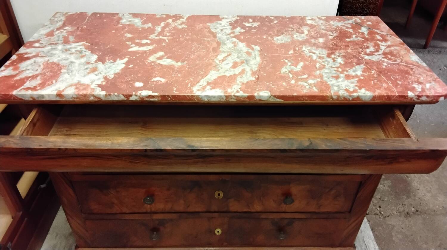 Antique commode in Louis Philippe style