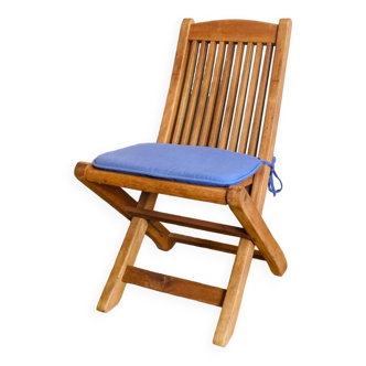Scandinavian Vintage Folding Garden Chair for Children, Made in Denmark