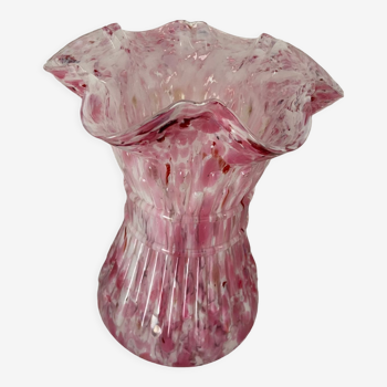 Vase moucheté