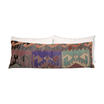 Housses d’oreiller Kilim 40 x 120 cm Coussin lombaire pour canapé -Décor décor de literie d’oreiller décoratif