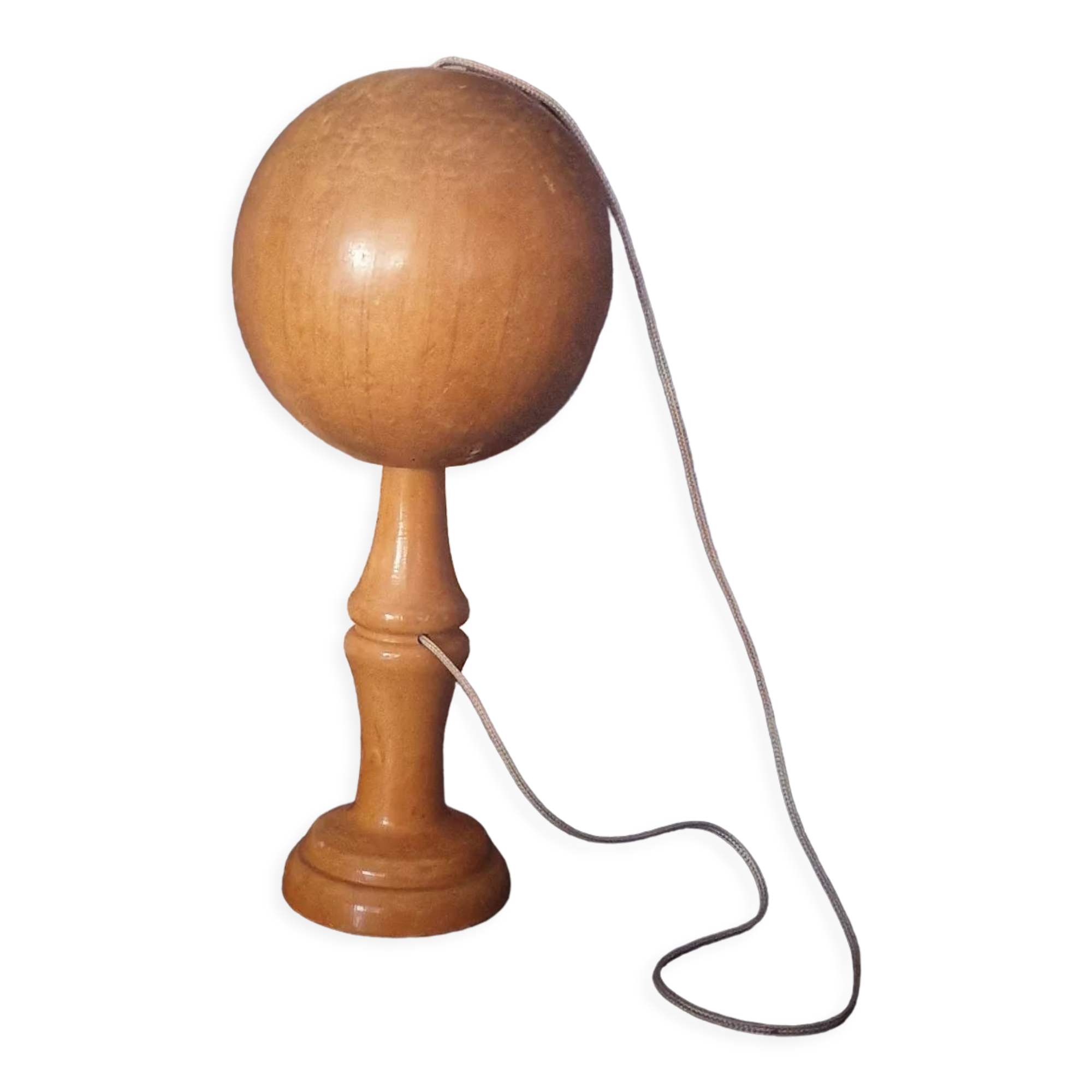 Wooden bilboquet