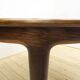 Dining room set in rosewood with table and 4 chairs, 1960s.