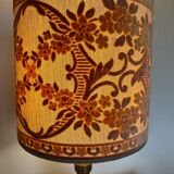 60s floral lampshade