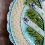 2 antique barbotine plates from Salins