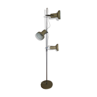 Lampadaire vintage 3 spots années 70