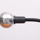 Rare Big "Hebi" Lamp by Isao Hosoe for Valenti, Italy