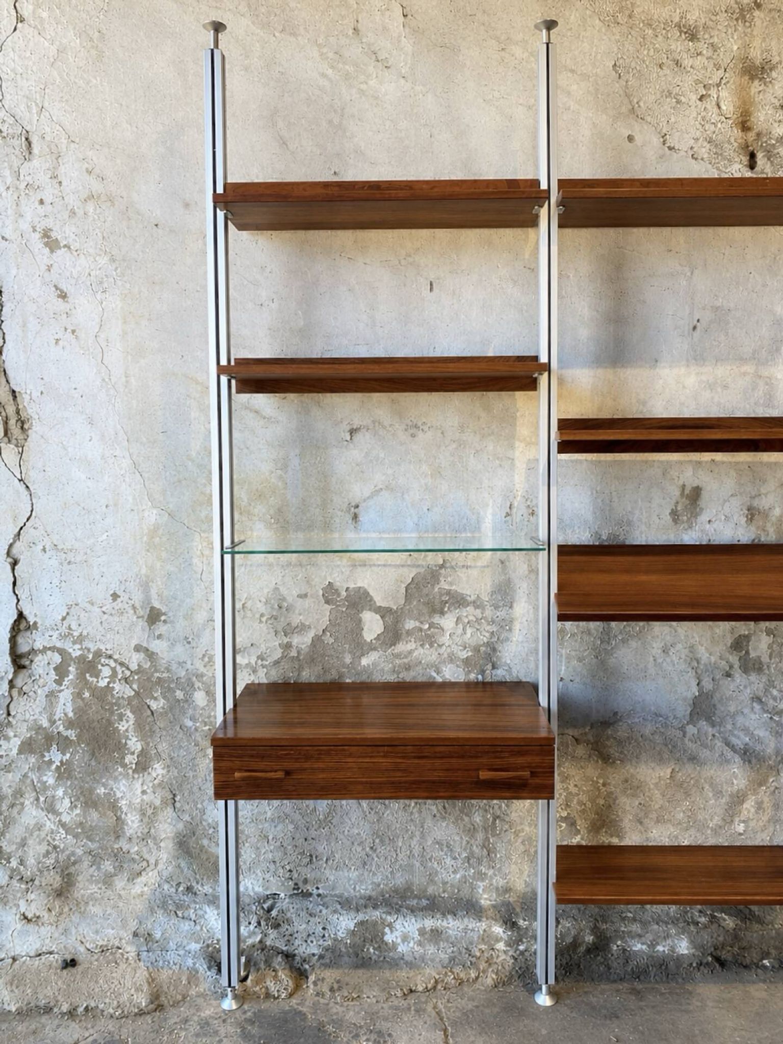 Bibliothèque modulable style scandinave 