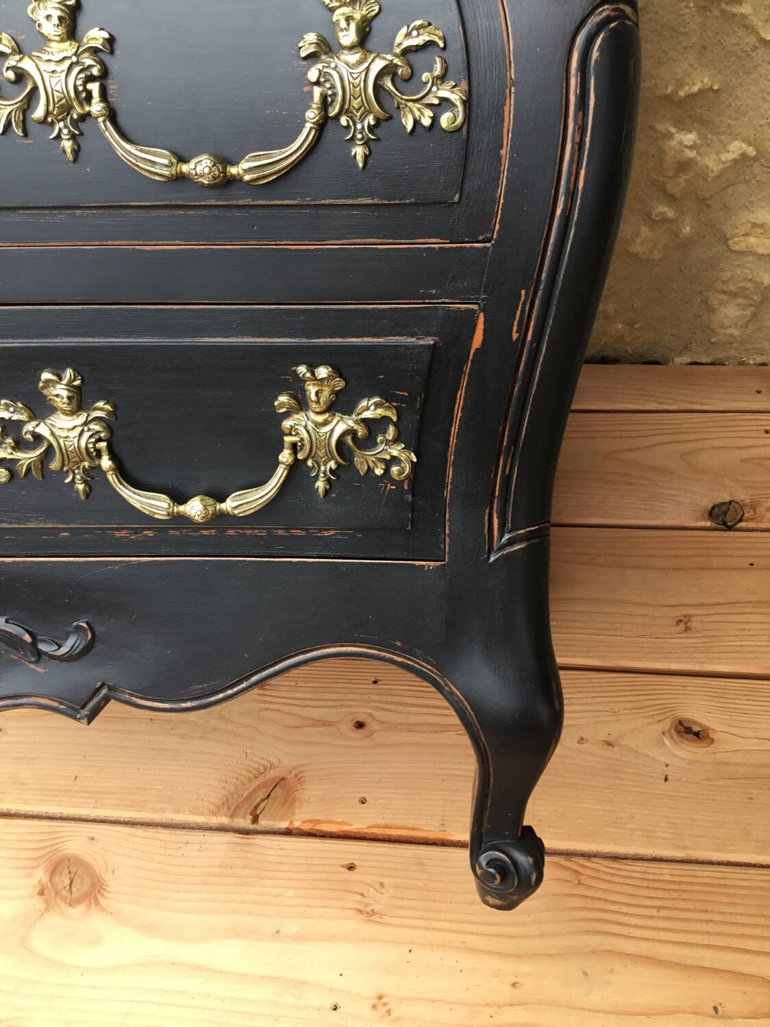 Louis XV style chest of drawers from the South West