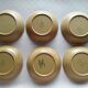 6 Sarreguemines Chamonix calotte plates