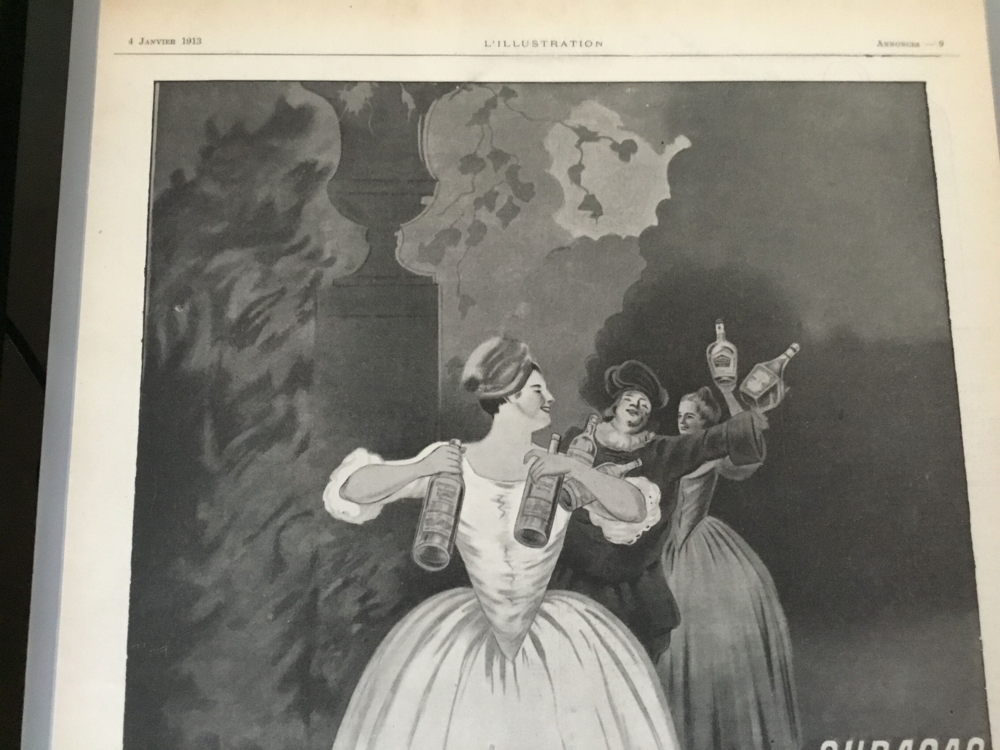 Vintage advertising to be framed