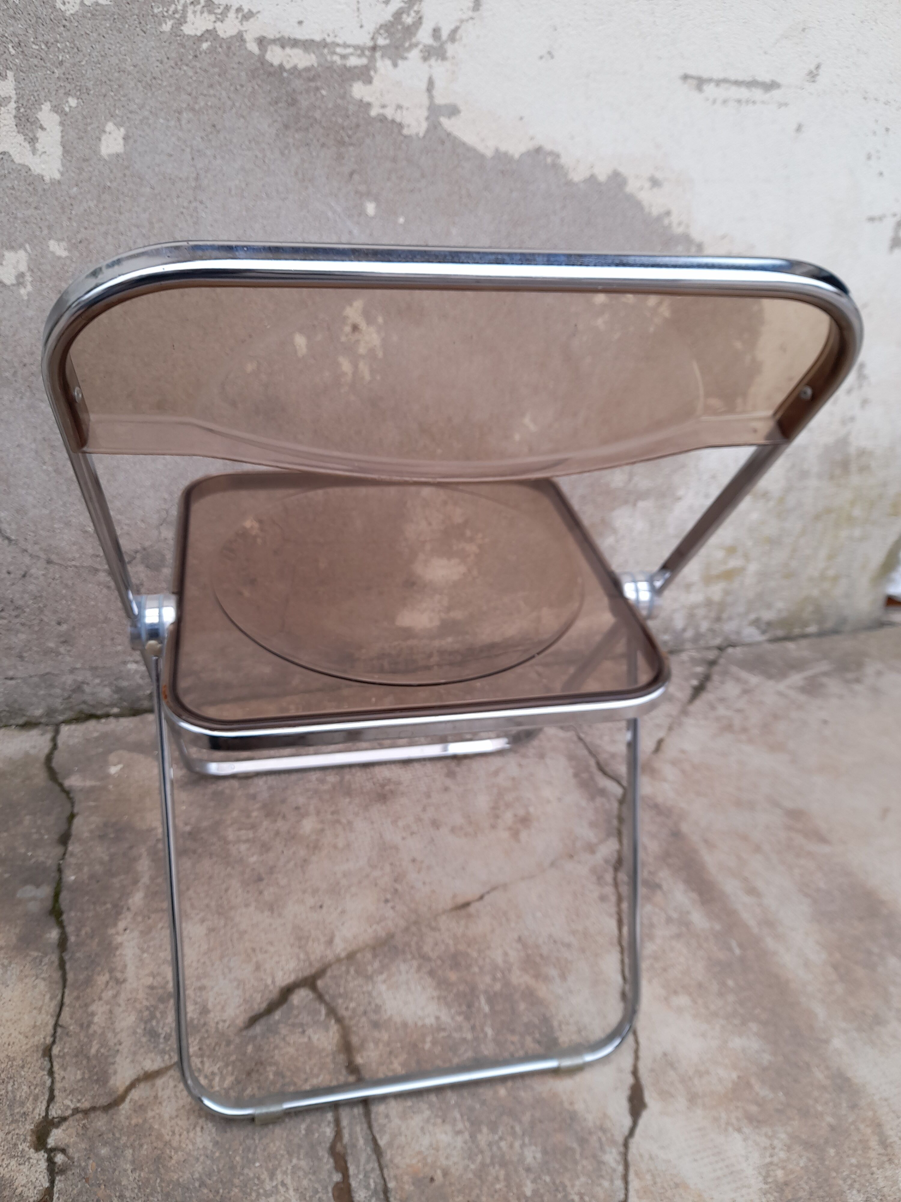 Chair "Plia" by Giancarlo Piretti for Castelli