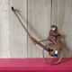 Old wooden push toy