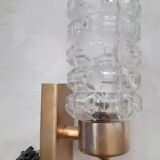 Glass wall lamp
