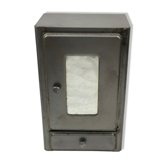 Vintage Pharmacy 1960 metal cabinet