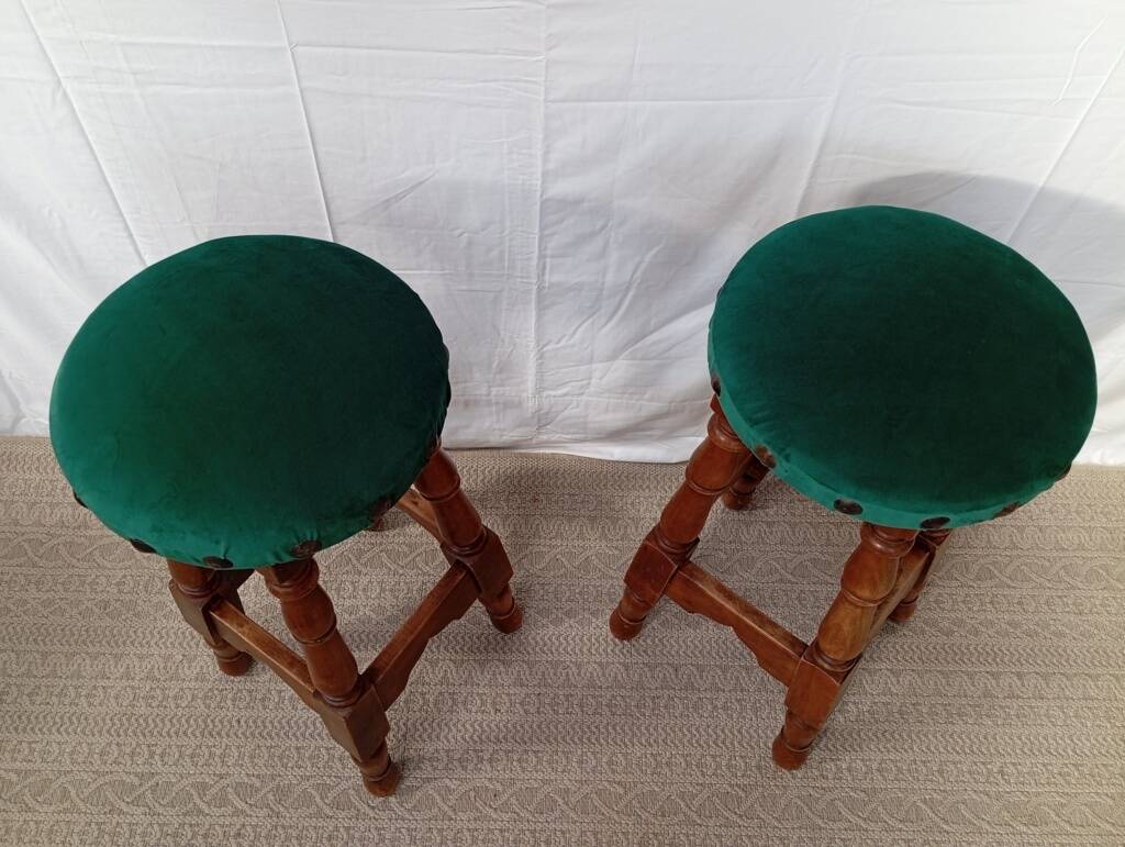 Pair of 70s bar stools