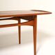 Tove & Edvard Kind-Larsen teak coffee table, Denmark, 1960s
