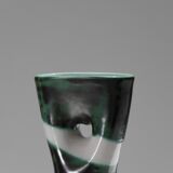 WIDE-NECKED CERAMIC VASE, HENRI MILET, 1960s