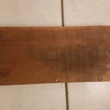 Handcrafted wooden spice rack 56 cm high