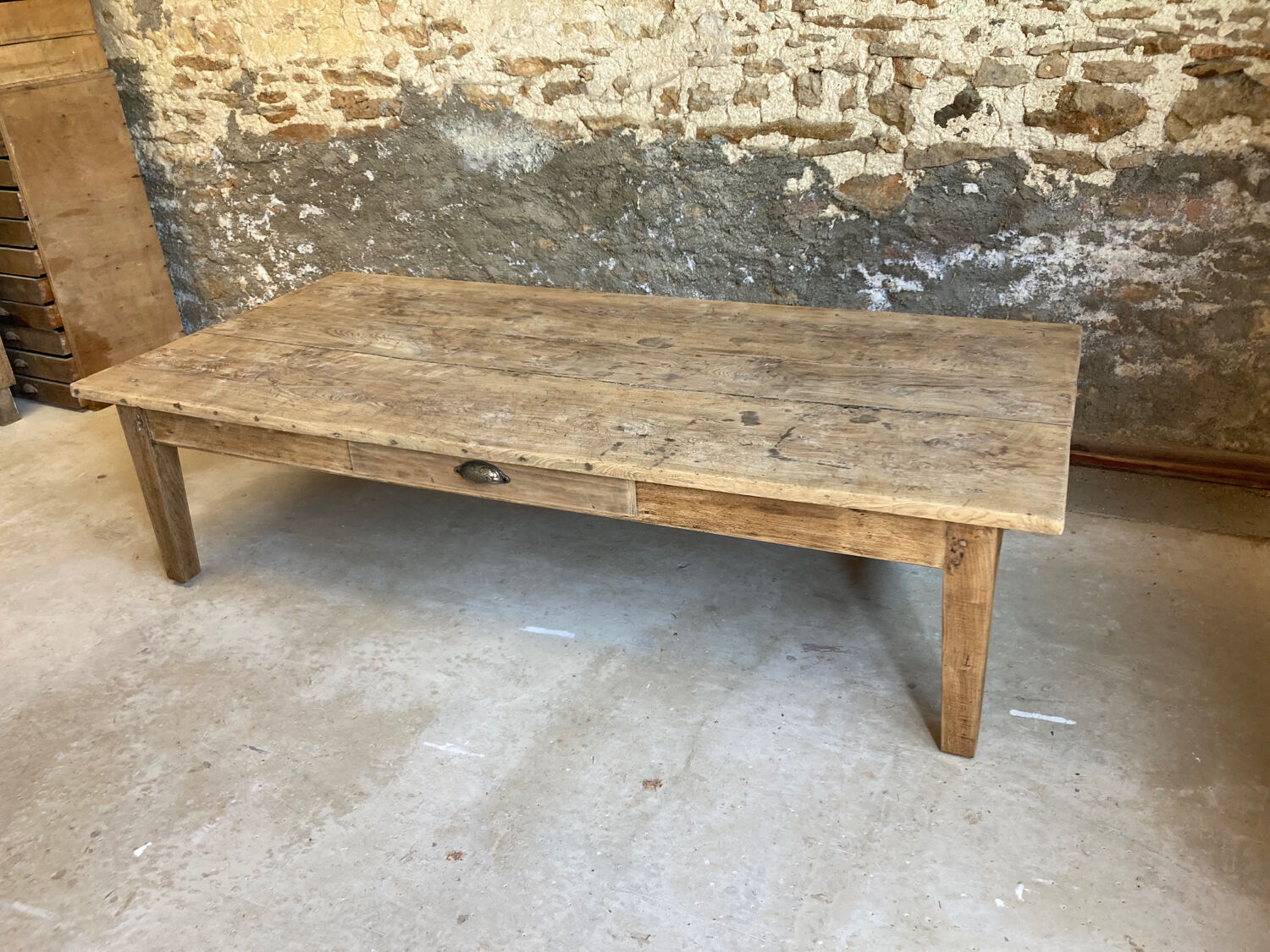 XL elm coffee table