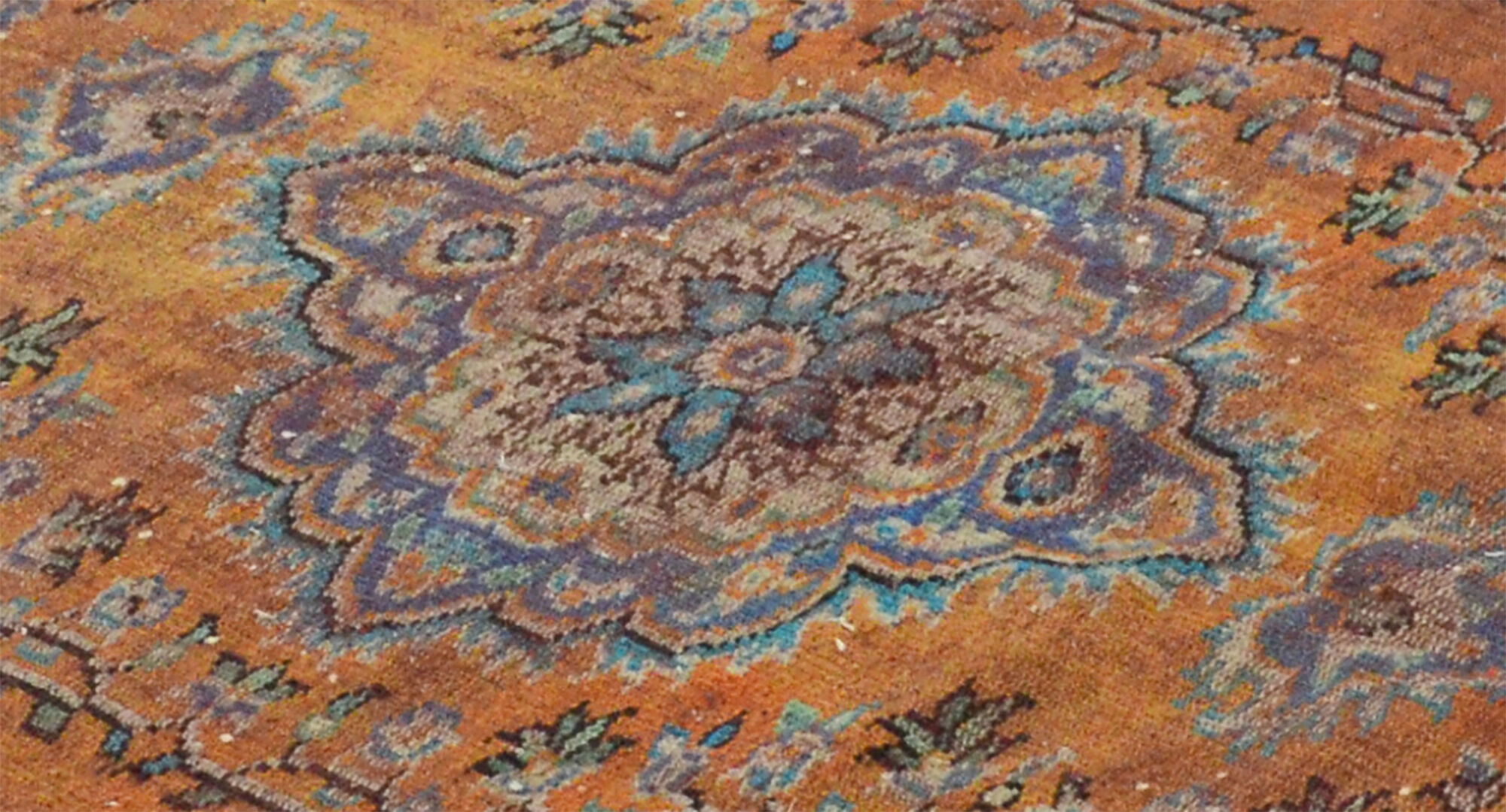 Anatolian handmade vintage rug 273 cm x 168 cm