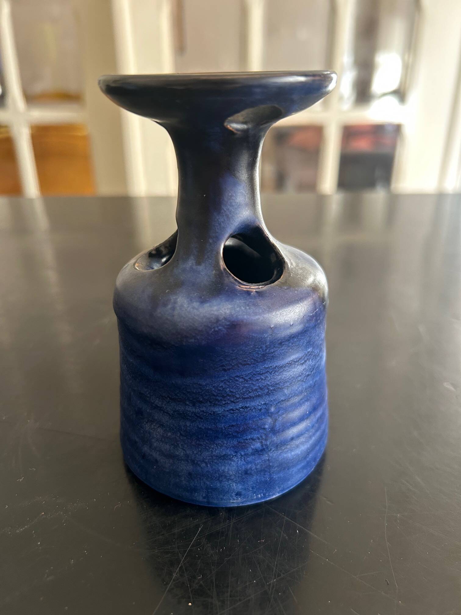 pair of Salins ceramic vases