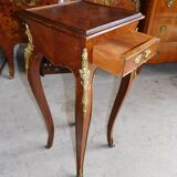 Harness in veneer and bronze