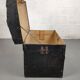 Wooden travel trunk