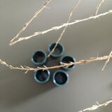 Lot of 5 midnight blue cups