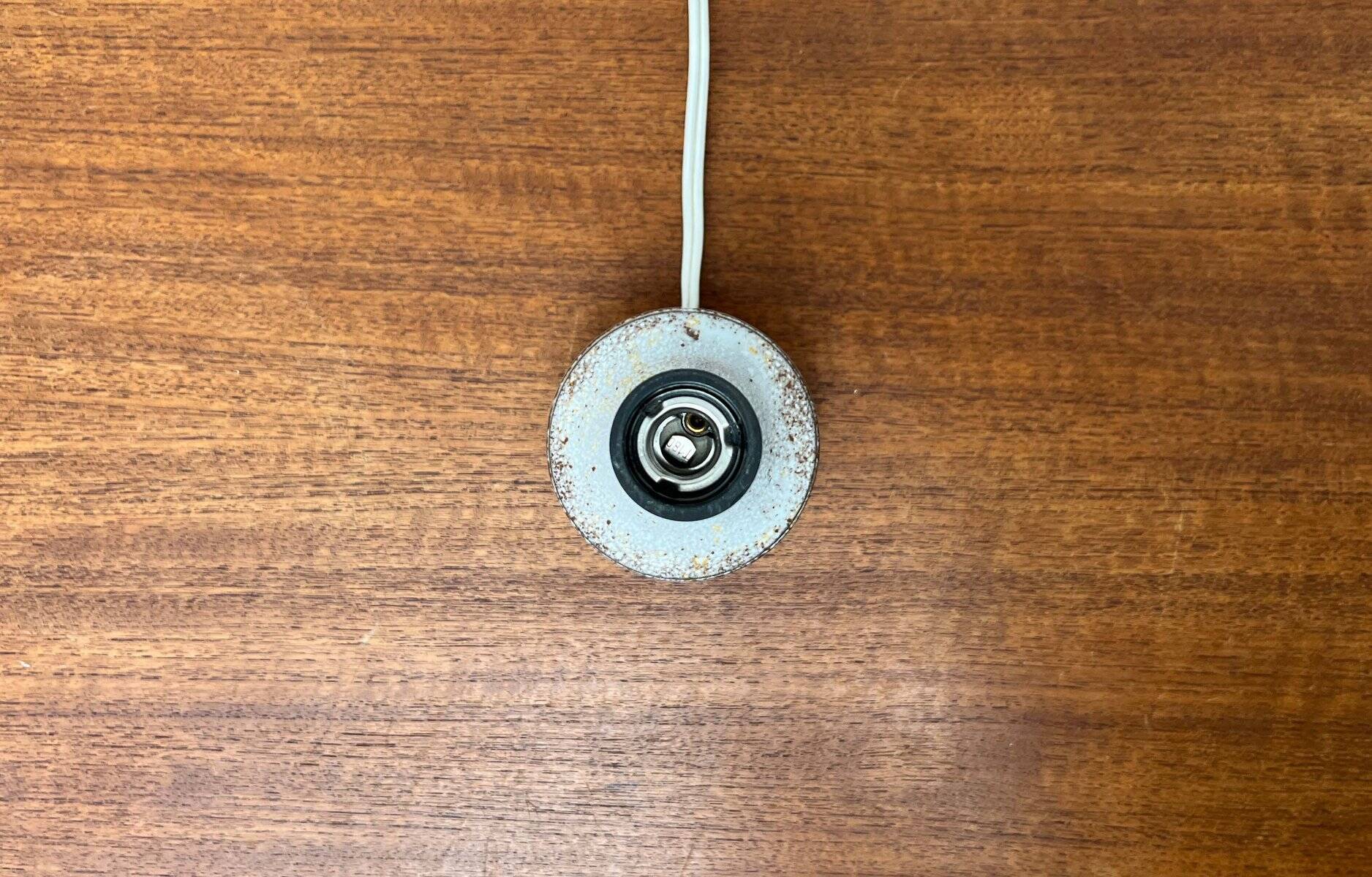 Mid-century modern studio pottery table lamp by Axella, 1960s.