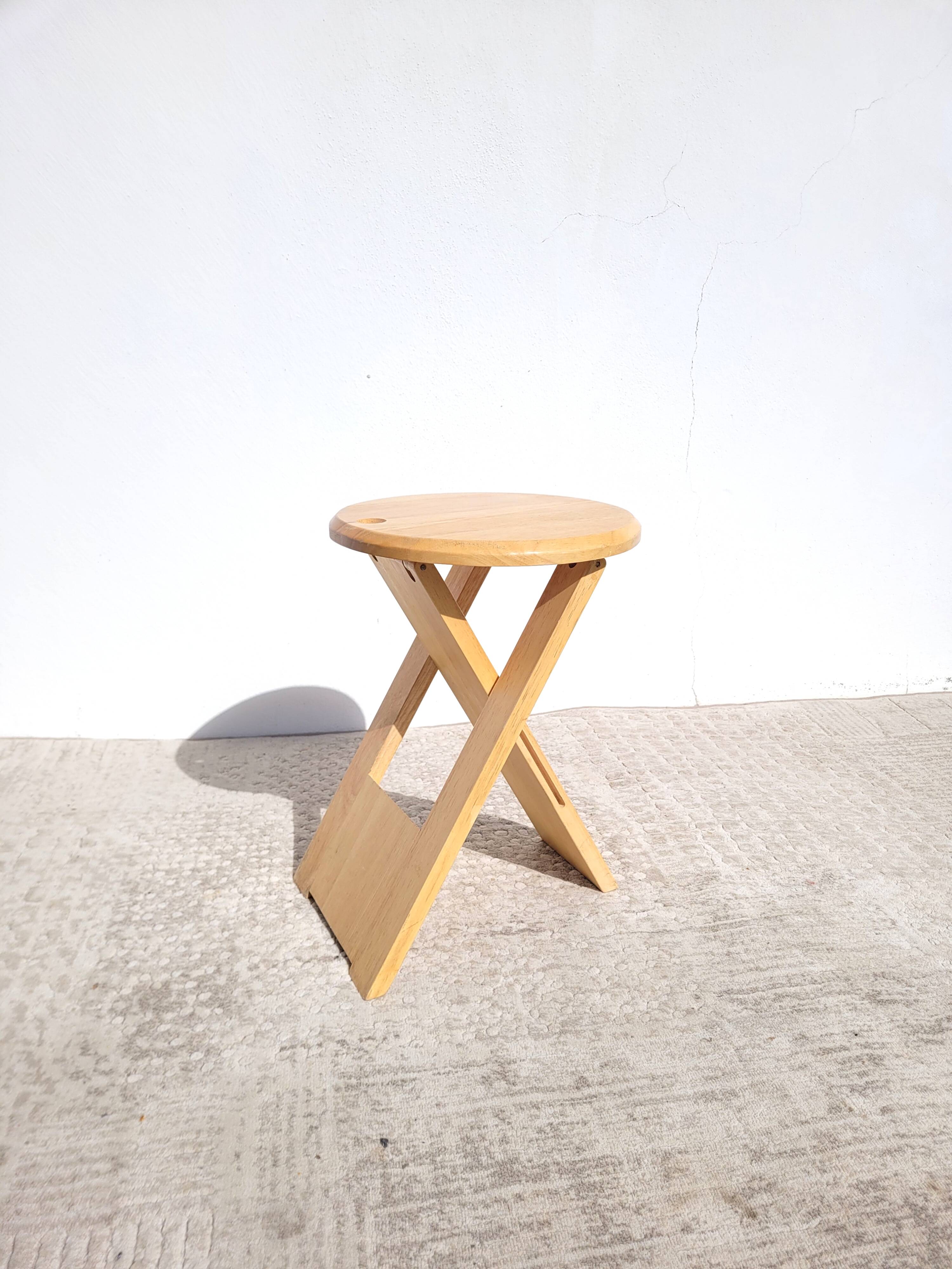 Suzy low folding stool 1980