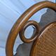 Set of 4 Mid-century Bentwood Cane Dining Chair, Thonet Style, 1970s Yugosl