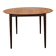 Table ronde scandinave en teck, 1960