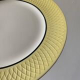 Set of 6 vintage flat plates Moulin des Loups