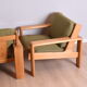 Pair of Bonanza Armchairs by E. Pajamies for Asko, Finland, 1960s