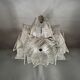 Austrian Ice Glass Chandelier