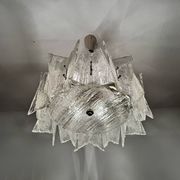 Chandelier en verre de glace autrichien