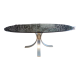 Oval coffee table 1970