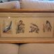 Lot 2 watercolors ancient birds