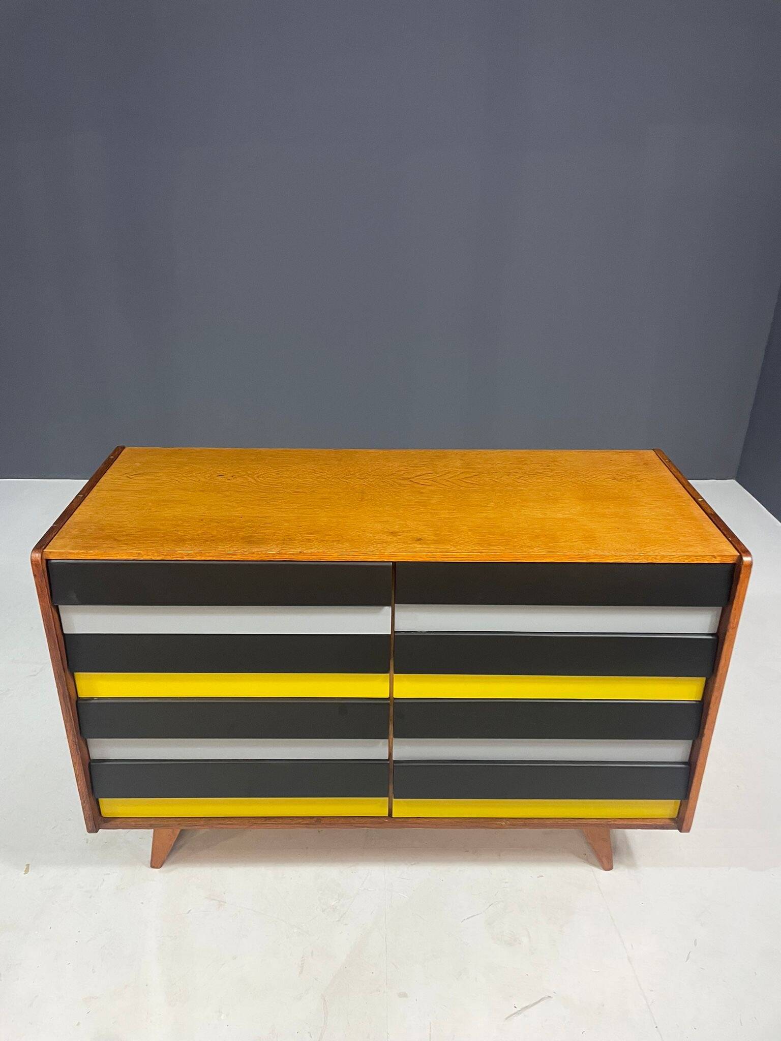 Jiří Jiroutek chest for Interiér Praha, model U-452, Czechoslovakia 1960s