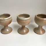 trio of sandstone coquetiers from the Marais 60s-70s