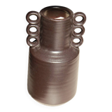 Matte porcelain vase with three handles – Bama model