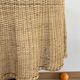 Ghost Trompe l’œil Table" side table in wicker – France, 1970s