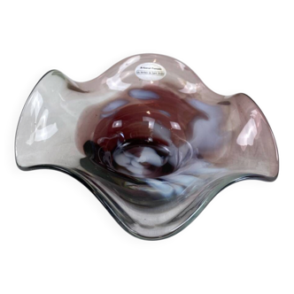 Vide poche en verre soufflé