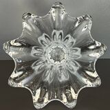 Crystal vase called "Giraffe Head" by Art Vannes France, 1950s.