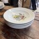 Set of 8 plates: Luneville K&G France "Chaillot de Vercor"