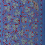 Hand knotted rug, vintage Turkish rug 102x187 cm