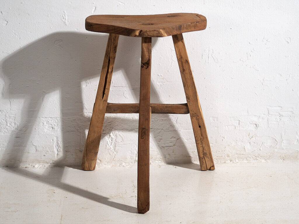 Ancien tabouret oriental (c.1920) #5