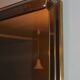 Ancien Grand miroir des années 60 en laiton et parcloses 137 x62cm