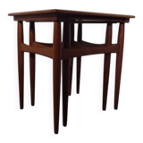 Danish Teak Nesting Tables, 1960s, Set of 2